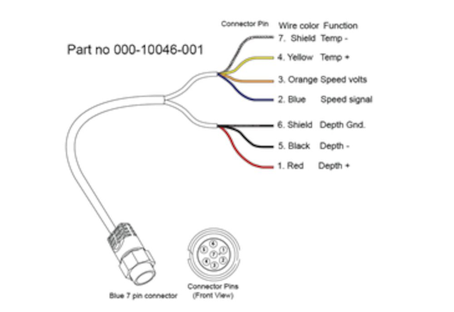 Transducer 7 PIN Adaptor HDS/NSE/Broadband Sounder Module
