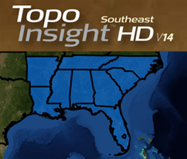 Topo Insight HD Southeast V14