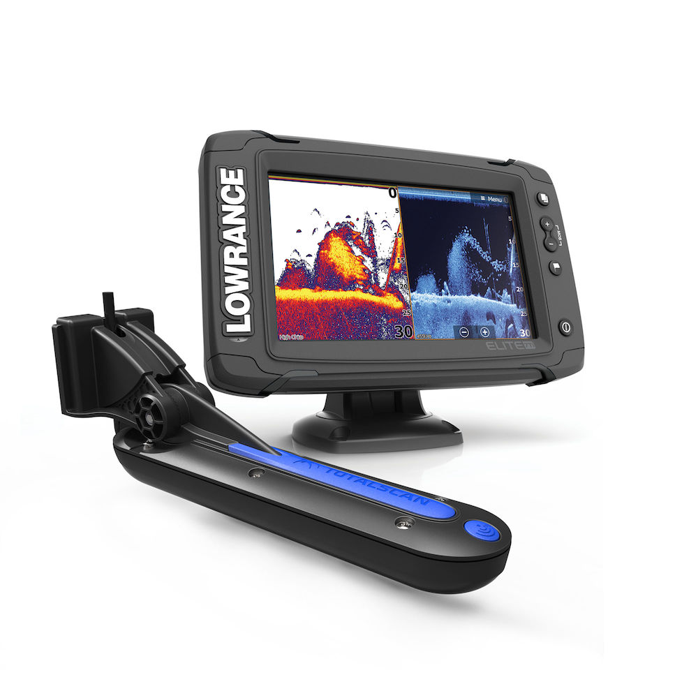 Elite-7 Ti With Mid/High Totalscan Transducer | Chartplotter Combo