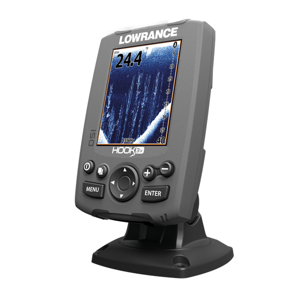 Hook-3X DSI With Downscan Transducer, Fishfinder