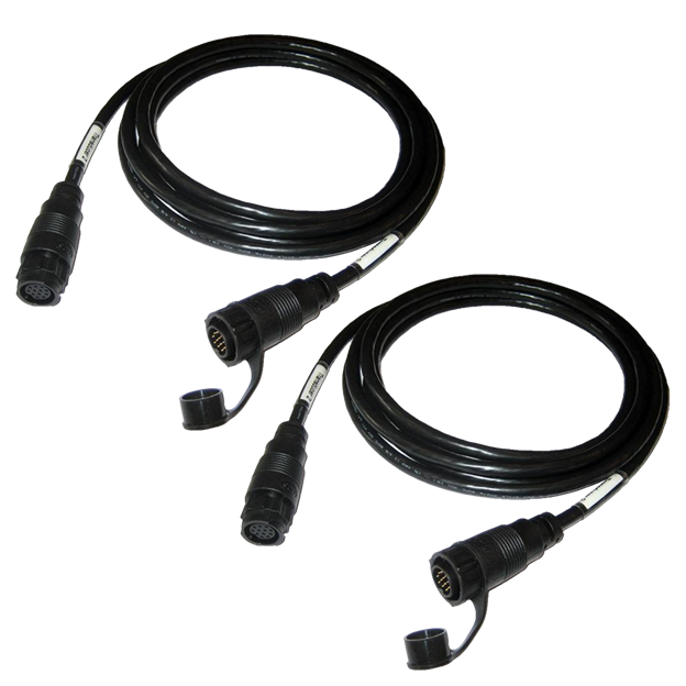 Dual 10-ft 12 Pin Transducer Extension Cables, Accessory