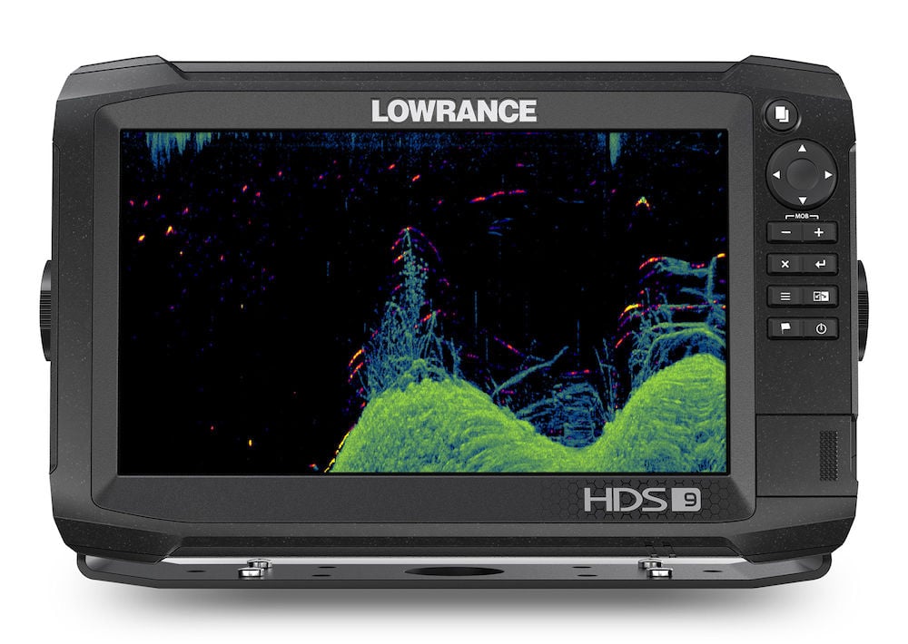 LOWRANCE ELITE FS NO XD ROW 9' FISHFINDER 1KW WITH 3 in 1 ACTIVE IMAGING  TRANSDUCER