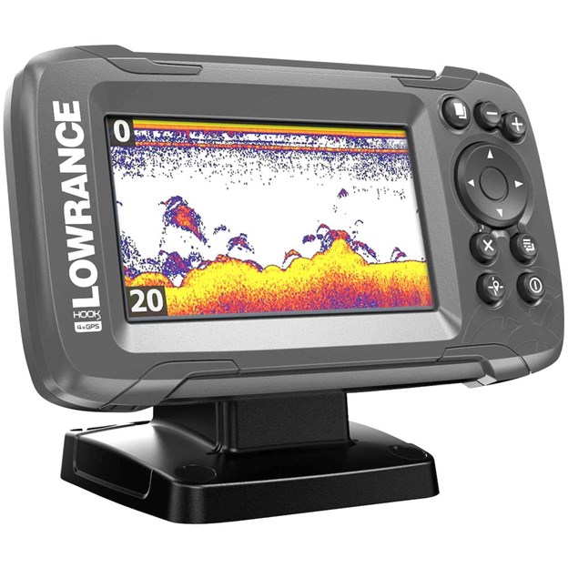 YakAttack ® Lowrance® Hook 2 Fish Finder Mount with Track Mounted