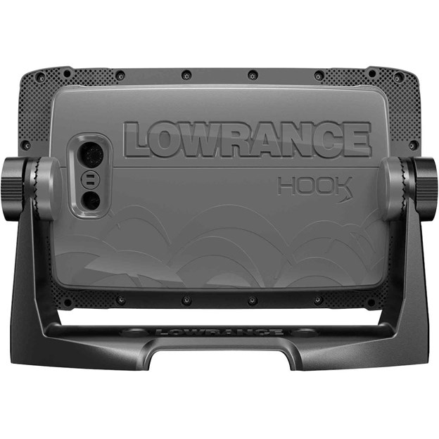 Lowrance Hook2-7x 7 Gps Splitshot Fishfinder W/Track Plotter Transom Mount  Splitshot Transducer