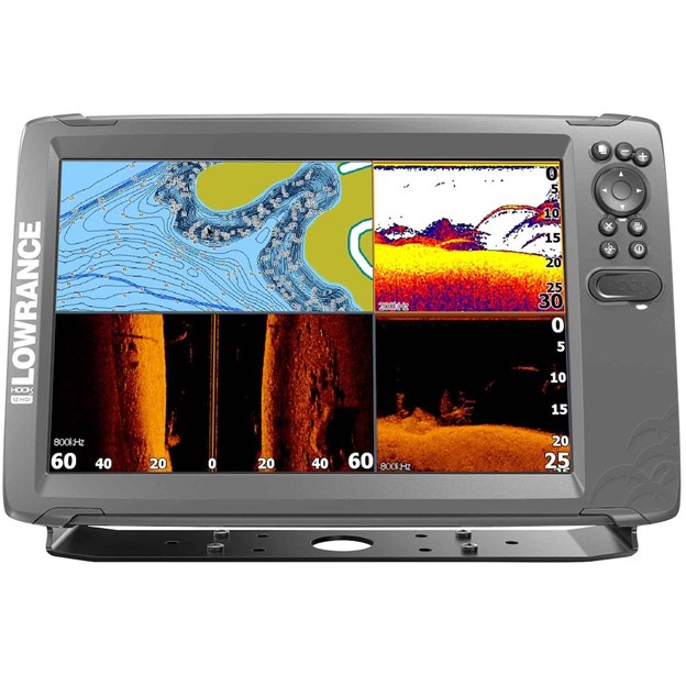 HOOK² 12 with TripleShot Transducer and US Inland Maps - Lowrance