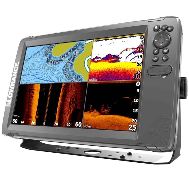 HOOK² 12 with TripleShot Transducer and US Inland Maps - Lowrance