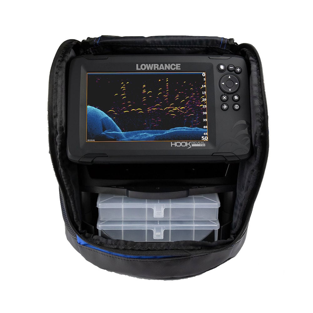 LOWRANCE HOOK REVEAL 7 SS SPLITSHOT FISH FINDER BOAT HEAD UNIT RADAR  DISPLAY 7