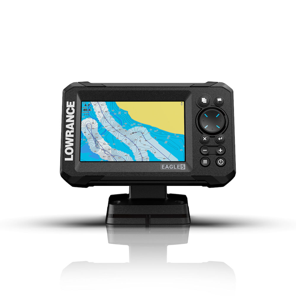 Eagle 5 with SplitShot™ HD Transducer and C-MAP DISCOVER