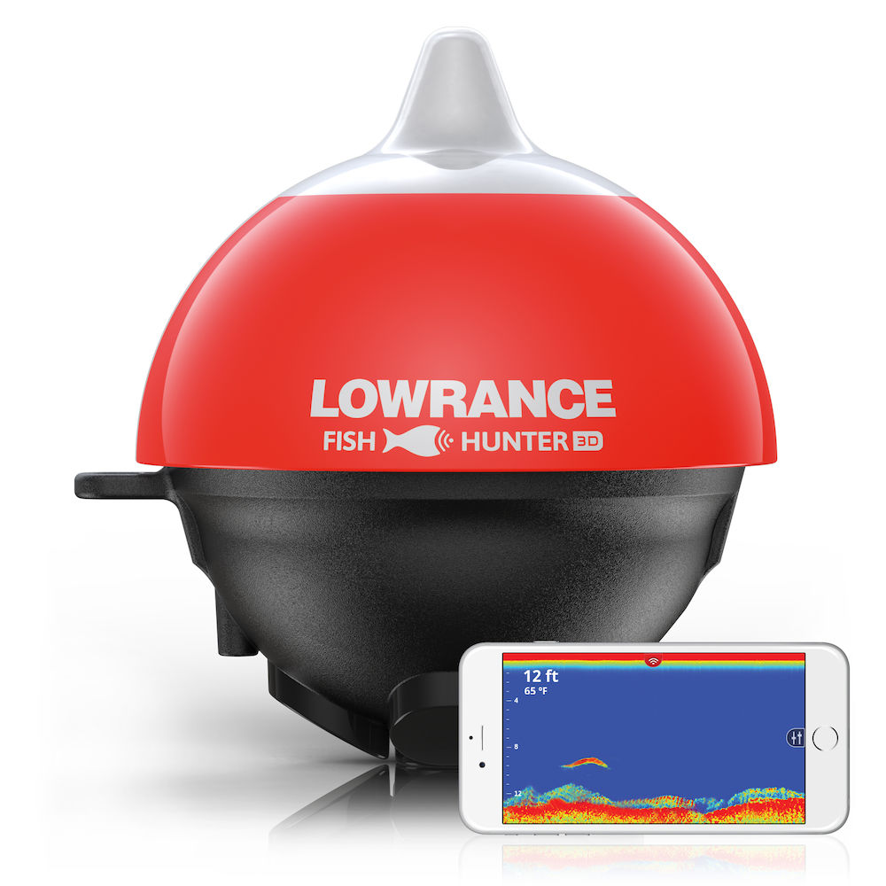 LOWRANCE FISHHUNTER 3D FISCHFINDER SONAR SMARTPHONE WIRELESS Neuheit 2018