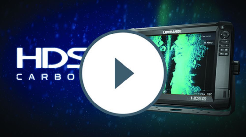 HDS-12 Carbon With Totalscan Transducer | Chartplotter Combo