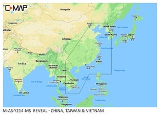 C-MAP® REVEAL™ - China, Taiwan & Vietnam