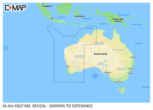 C-MAP® REVEAL™ - Darwin to Esperance