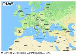 C-MAP® DISCOVER™ - Adriatic & Ionian Seas