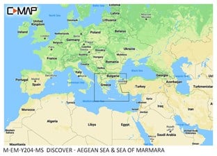 C-MAP® DISCOVER™ - Aegean Sea & Sea of Marmara