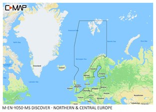 C-MAP® DISCOVER™ - Northern & Central Europe