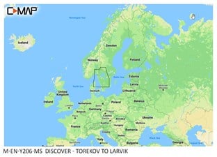 C-MAP® DISCOVER™ - Torekov to Larvik