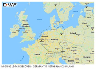C-MAP® DISCOVER™ - Germany & Netherland Inland
