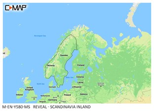 C-MAP® REVEAL™ - Scandinavia Inland