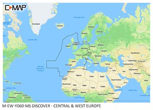 C-MAP® DISCOVER™ - Central & West Europe