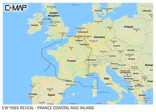 C-MAP® REVEAL™ - France Coastal & Inland