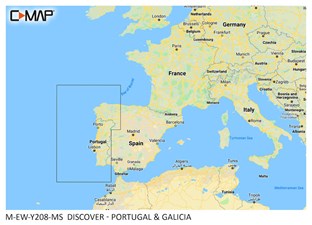 C-MAP® DISCOVER™ - Portugal & Galicia