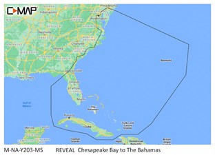 C-MAP® REVEAL™ - Chesapeake Bay to The Bahamas