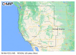 C-MAP® REVEAL™ - US Lakes West