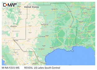 C-MAP® REVEAL™ - US Lakes South Central