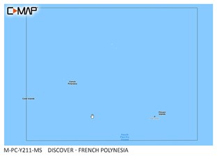 C-MAP® DISCOVER™ - French Polynesia