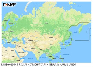 C-MAP® REVEAL™ - Kamchatka Peninsula & Kuril Islands