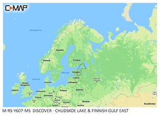 C-MAP® DISCOVER™ - Chudskoe Lake & Finnish Gulf East