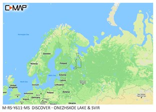 C-MAP® DISCOVER™ - Onezhskoe Lake & Svir