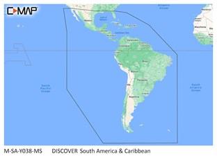 C-MAP® DISCOVER™ - South America & Caribbean