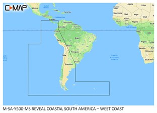 C-MAP® REVEAL™ - South America - West Coast