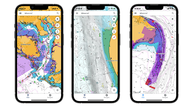 Lowrance App with new Genesis layer