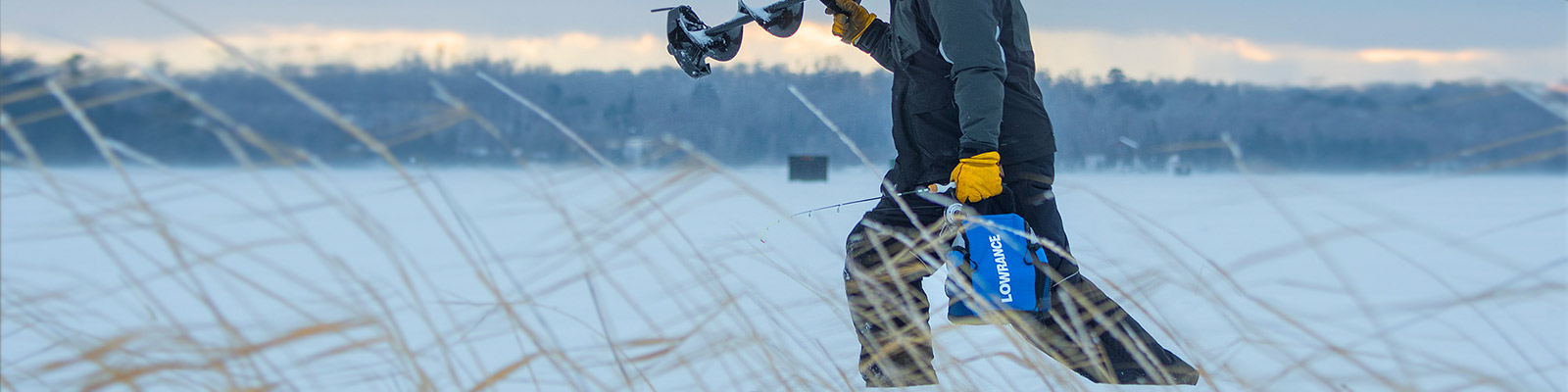 The Lowrance Explorer Series Ice Fishing Pack - Fishing Tackle