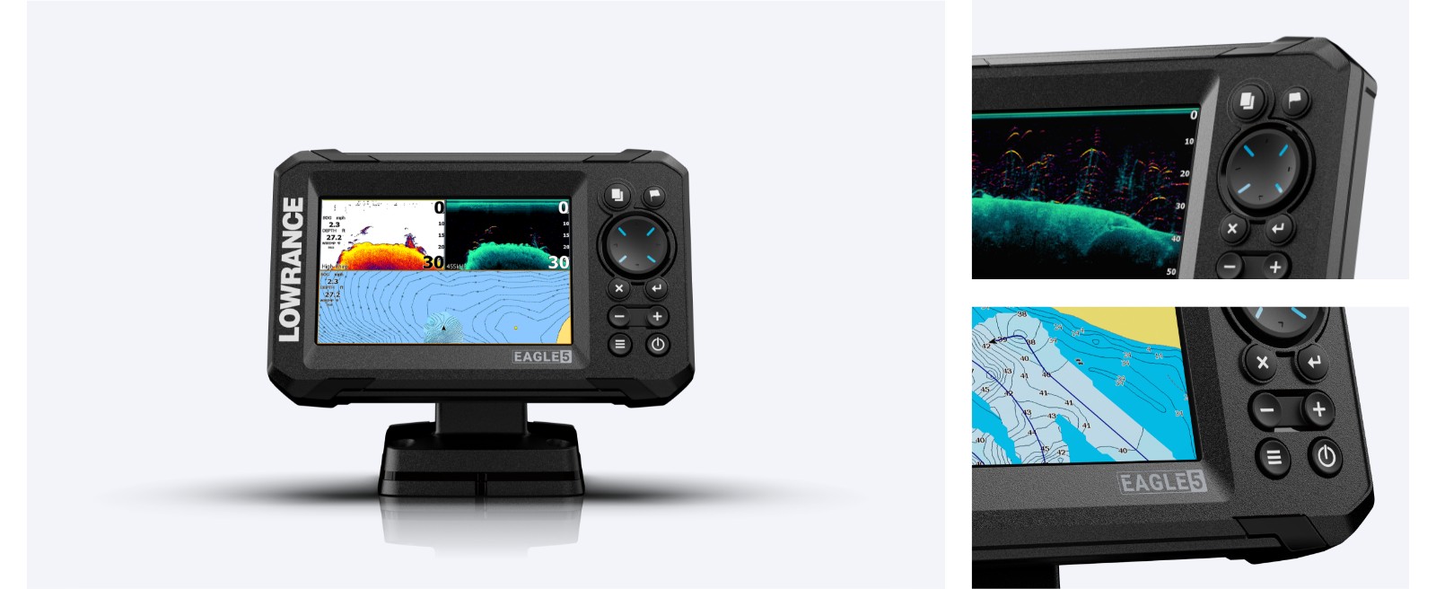 5 Inch Lowrance Eagle display