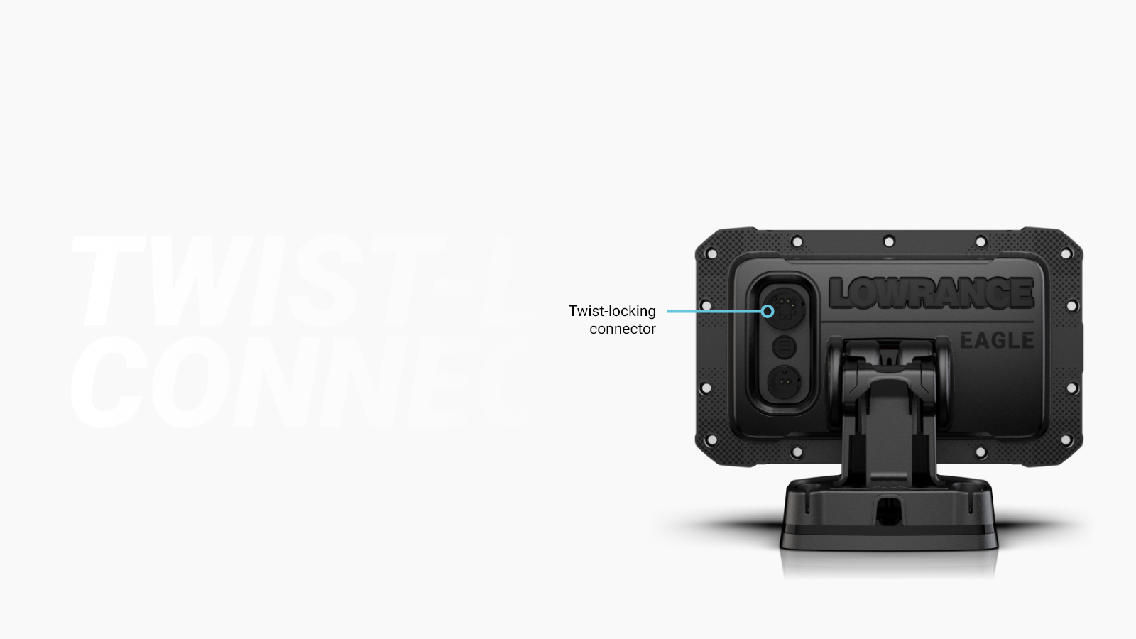 Twist locking connector for easy connection