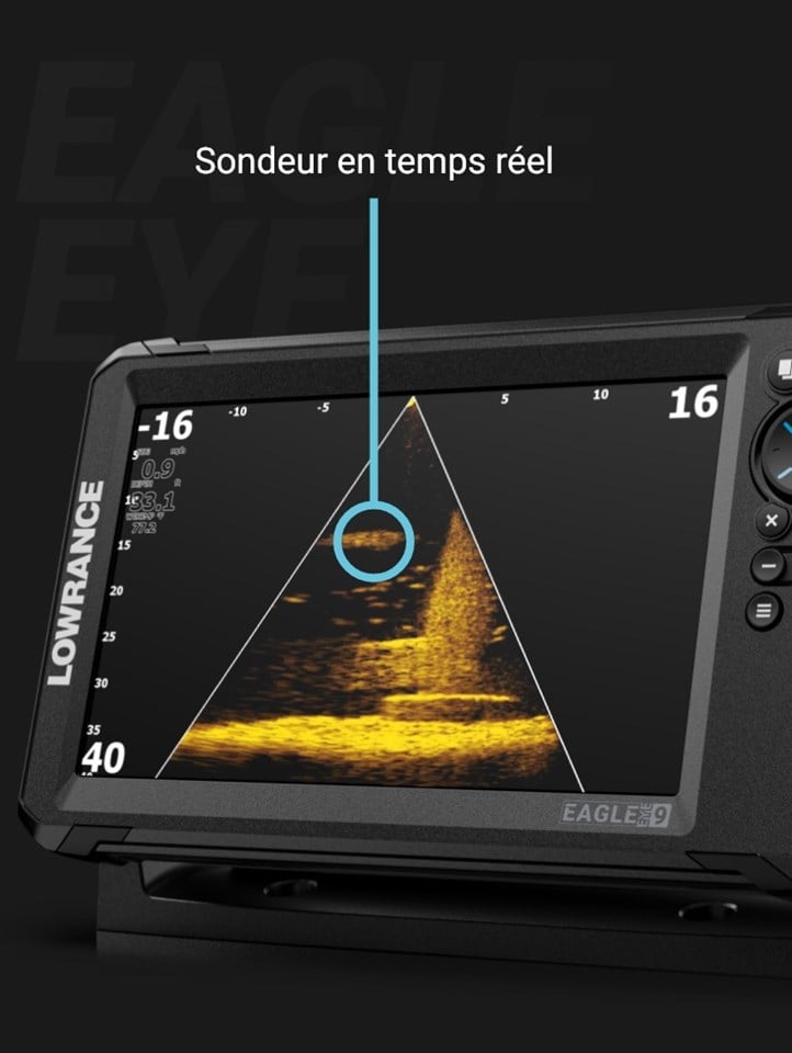 Sondeur/GPS Eagle 5 LOWRANCE - Combiné sondeur-GPS - H2R Equipements Sondeur/GPS Eagle 5 LOWRANCE - Combiné sondeur-GPS - H2R Equipements