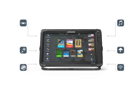 HDS-16 Carbon With Totalscan Transducer | Chartplotter Combo HDS-16 Carbon With Totalscan Transducer | Chartplotter Combo