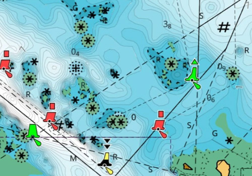 Full-featured vector charts