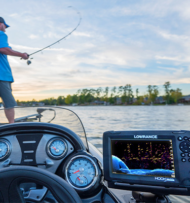 HOOK Reveal 5x SplitShot with CHIRP, DownScan & GPS Plotter