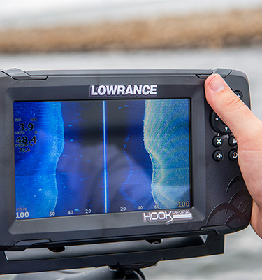 00015500001 for sale online Lowrance Hook Reveal 5 Fishfinder 