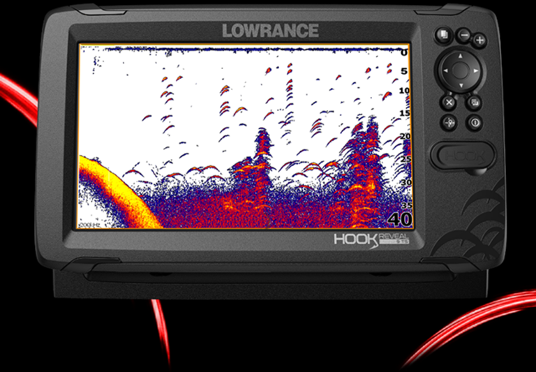 Lowrance Hook Reveal 5 Fish Finder Splitshot With Autotuning Sonar,  DownScan Imaging and FishReveal