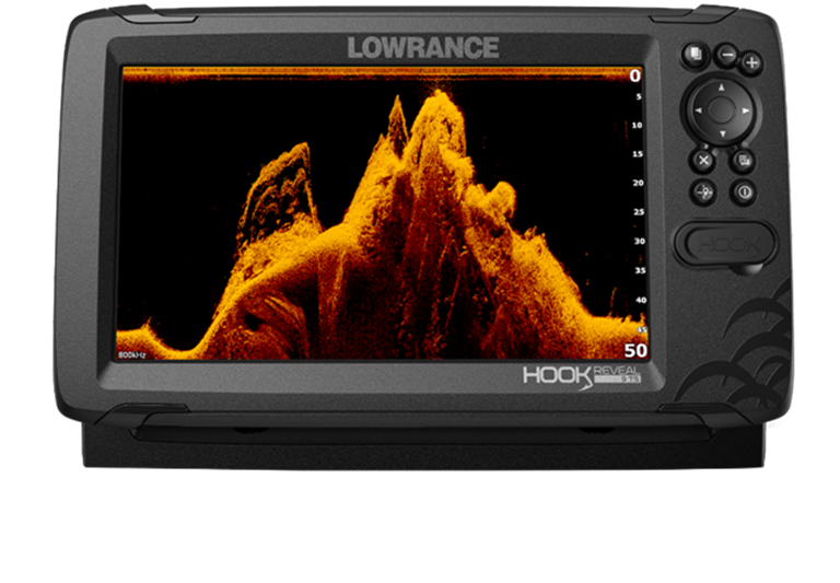 GPS Fishfinder Lowrance Hook Reveal CHIRP HDI Transducer, 58% OFF