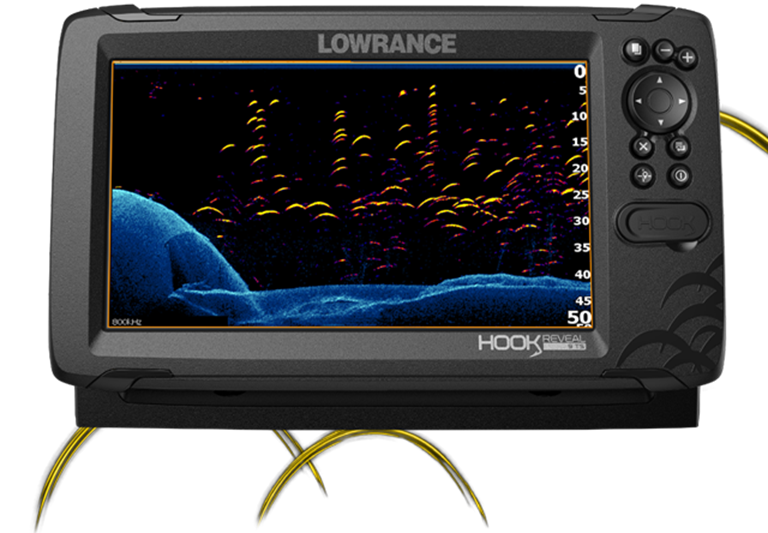 Lowrance Hook Reveal 7 Fishfinder Visor - Hunter Water Sports