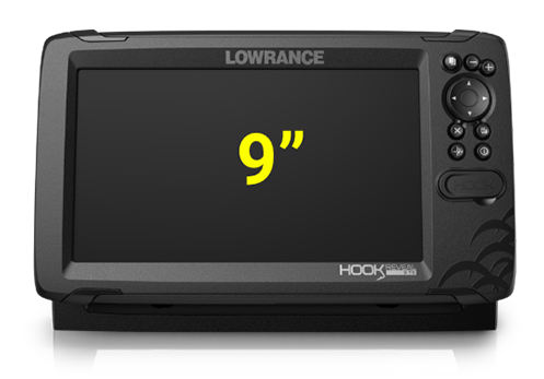 Lowrance Hook Reveal 9 fisksökare, kortplotter : : Sport & outdoor