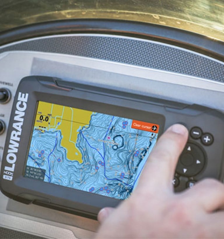 HOOK² 7x with SplitShot Transducer and GPS Plotter