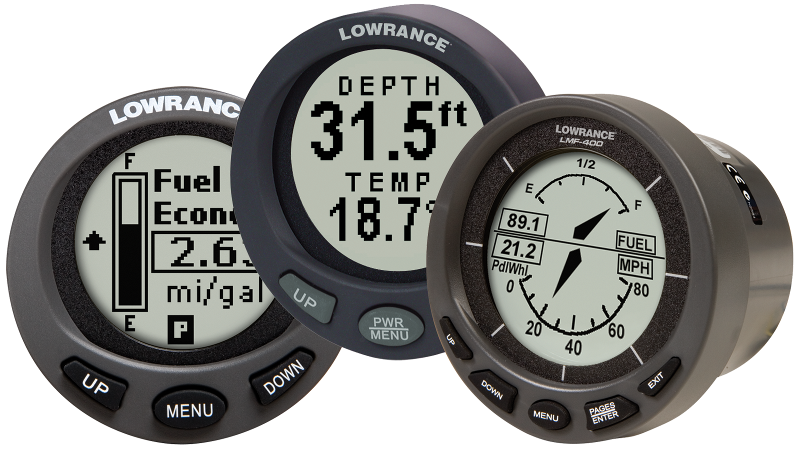 Digital Boat Gauges | Lowrance
