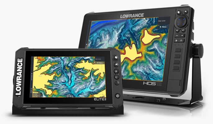 lowrance maps west